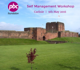 Self Management Workshop | Carlisle | 9th May 2016