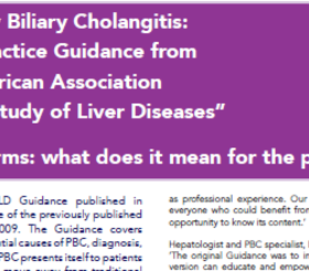 AASLD Guidance for PBC